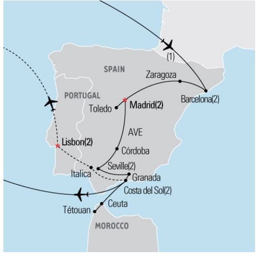 Pre Travel Excitement: Spain and Morocco